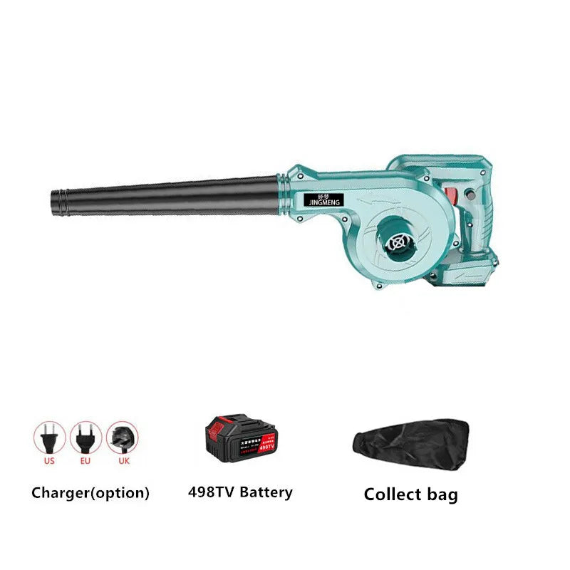 Electric Air Blower Garden Cordless  Vacuum Cleaner Dust Computer Collector Handheld Power Tools For Makita Battery Leedoar