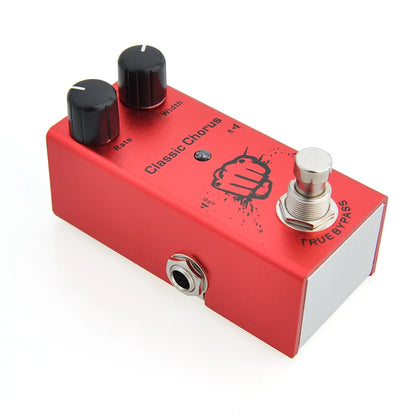 Pedal de guitarra eléctrica Overdrive vintage, US Dream, Chorus clásico, Phase vintage, Tremolo, Delay analógico, Delay digital, Ultimate Drive 