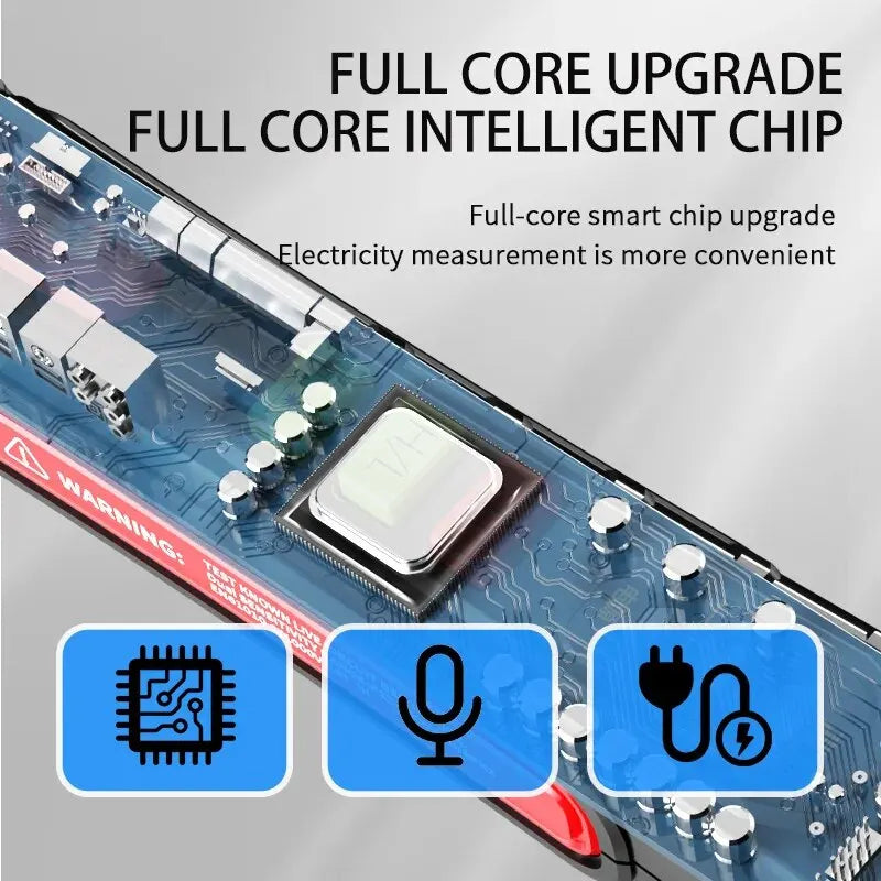 Electric Pen High-Precision Induced Electric Tester Pen Electroprobe Screwdriver Probe Light Voltage Tester Detector Test Pen Leedoar