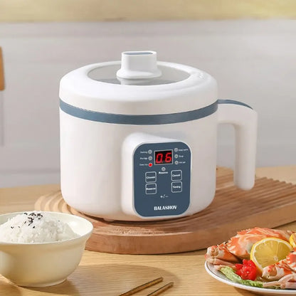 Panela elétrica de arroz de camada dupla única 220 V multicooker antiaderente inteligente mecânica multicooker panela de arroz cozida no vapor para casa 