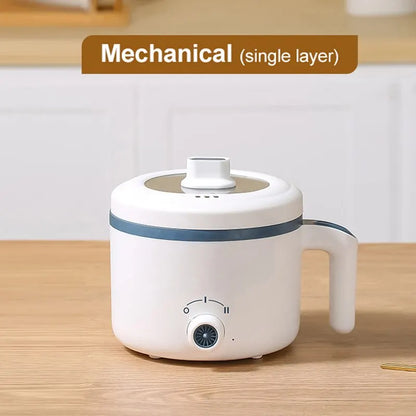 Panela elétrica de arroz de camada dupla única 220 V multicooker antiaderente inteligente mecânica multicooker panela de arroz cozida no vapor para casa 