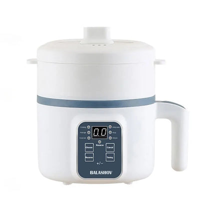 Panela elétrica de arroz de camada dupla única 220 V multicooker antiaderente inteligente mecânica multicooker panela de arroz cozida no vapor para casa 