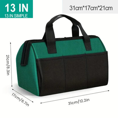 Electrician Tool Bag Strong And Durable Canvas Thickened Portable Multi-functional Hardware Carpentry Fishing Storage Tool Bag Leedoar