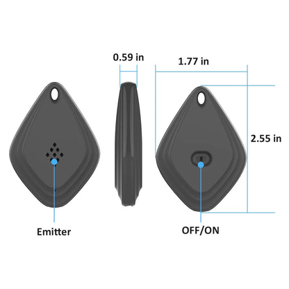 Electronic Mosquito Repeller Ultrasonic Killer safe for child pet Portable Pest Insect Fly Mouse Summer Camping Hiking Kitchen Leedoar