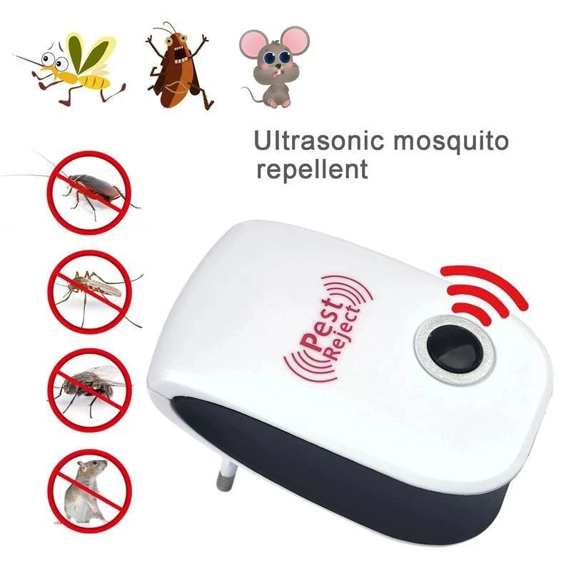 Electronic Ultrasonic Electromagnetic Mosquito Anti Mouse Insect Repeller Rat Cockroach Household Pest Reject Repellent Leedoar