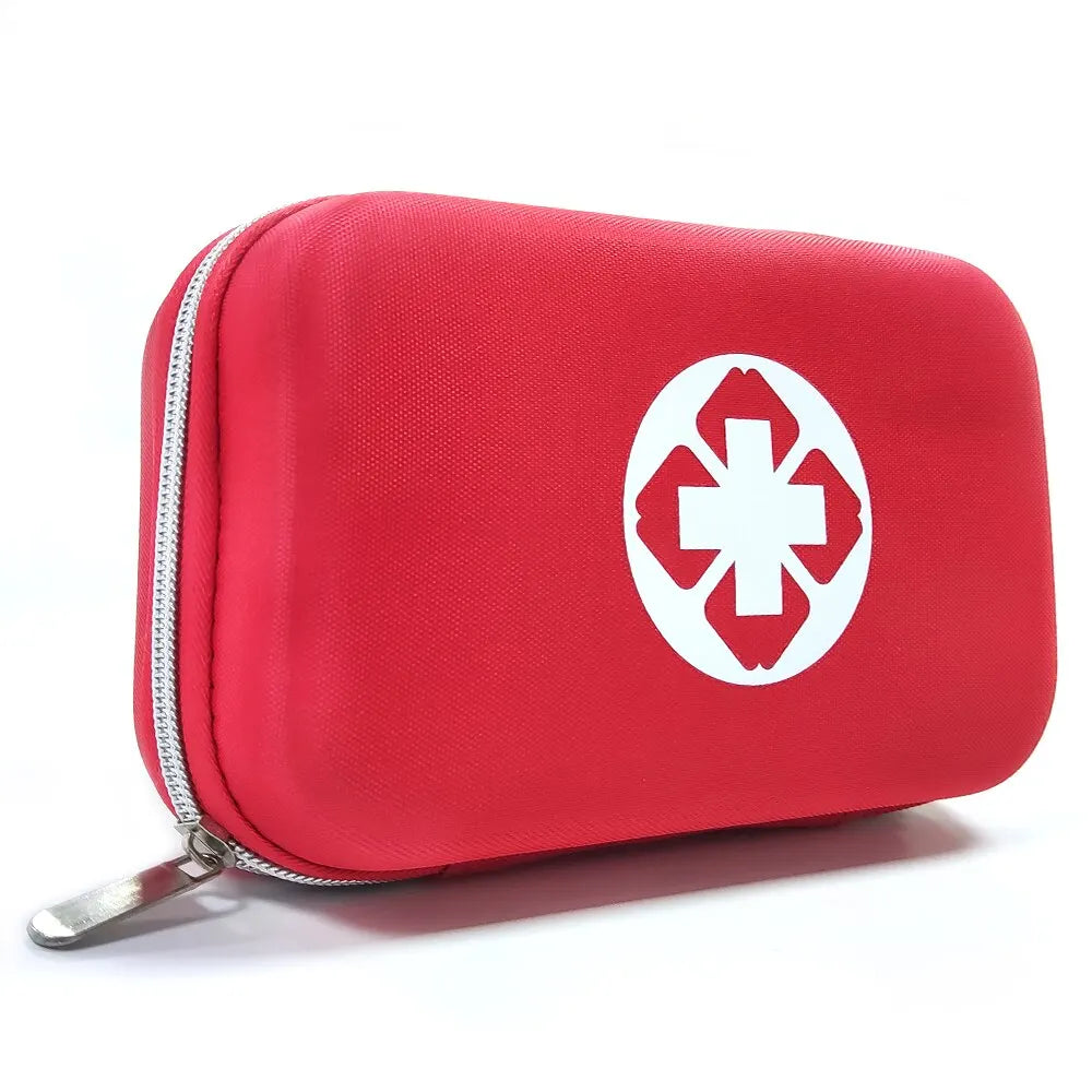 Bolsa de primeros auxilios de EVA vacía para emergencias médicas, para viajes, campamentos, automóviles, estuche portátil de primeros auxilios para exteriores 