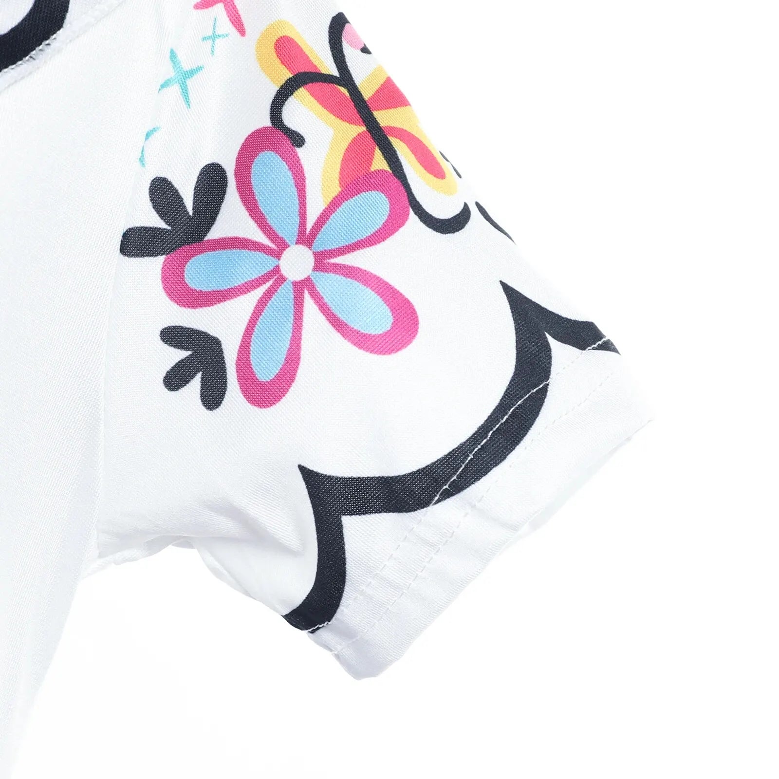 Encanto Mirabel Princess Costume For Kids Dress Up Printed Cartoon Dressing Halloween Costume Birthday Gift Leedoar