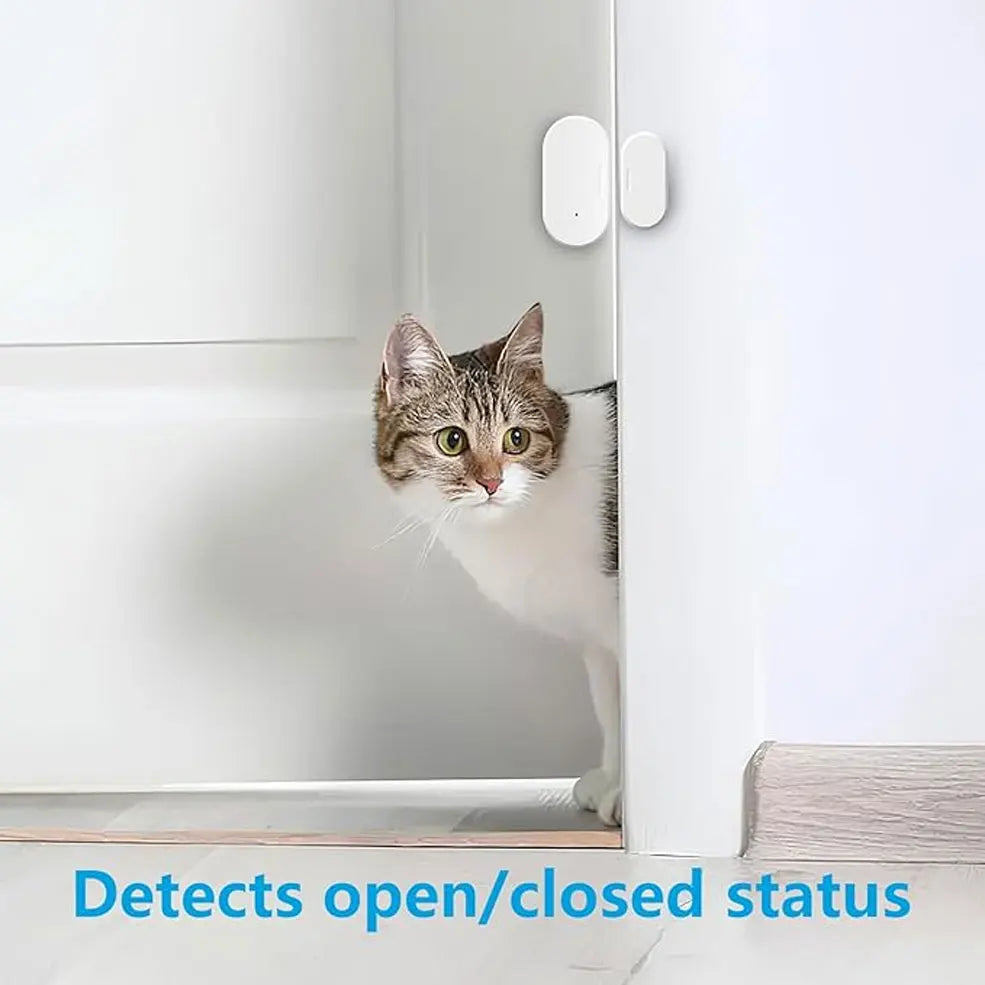 Ewelink ZigBee Door Window Sensor Entry Sensor Security Burglar Door Sensor Alarm Smart Life Magnetic Door Sensor Alexa Google Leedoar