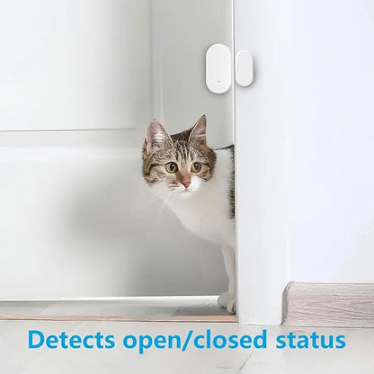 Ewelink ZigBee Door Window Sensor Entry Sensor Security Burglar Door Sensor Alarm Smart Life Magnetic Door Sensor Alexa Google Leedoar