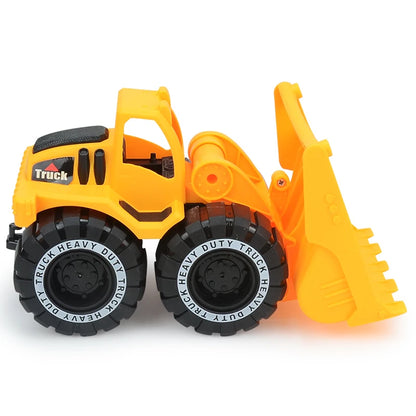 Excavator Dump Truck Model Toy Engineering Vehicle Set .Construction Fleet Toddler Early Education Construction Vehicles Toys Leedoar