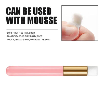 Eyelash Cleaning Brush Lash Shampoo Brush for Eyelash Extensions Peel Off Blackhead Remover Makeup Tools Leedoar