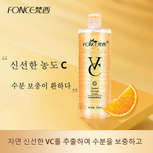 FONCE Vitamin C Toner Hydrating Moisturizing Refreshing 500ml Leedoar