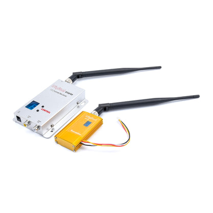 FPV 1.2Ghz 1.2G 8CH 1500mw Sem Fio AV Sender TV Áudio Vídeo Transmissor Receptor Para QAV250 250 FPV RC Quadcopter 