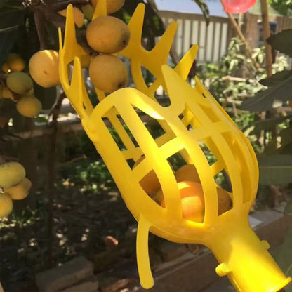 Farm Garden Picking DeviceGarden Tools Deep Basket Fruit Picker Head Convenient Fruit Catcher Apple Peach Picking Leedoar