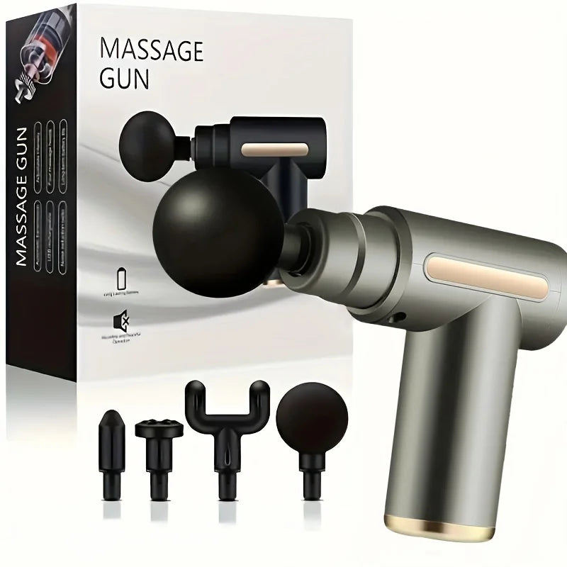 Fascial Gun Muscle Massage Gun Deep Tissue Muscle Handheld Percussion Massager For Body Back And Neck Leg Leedoar