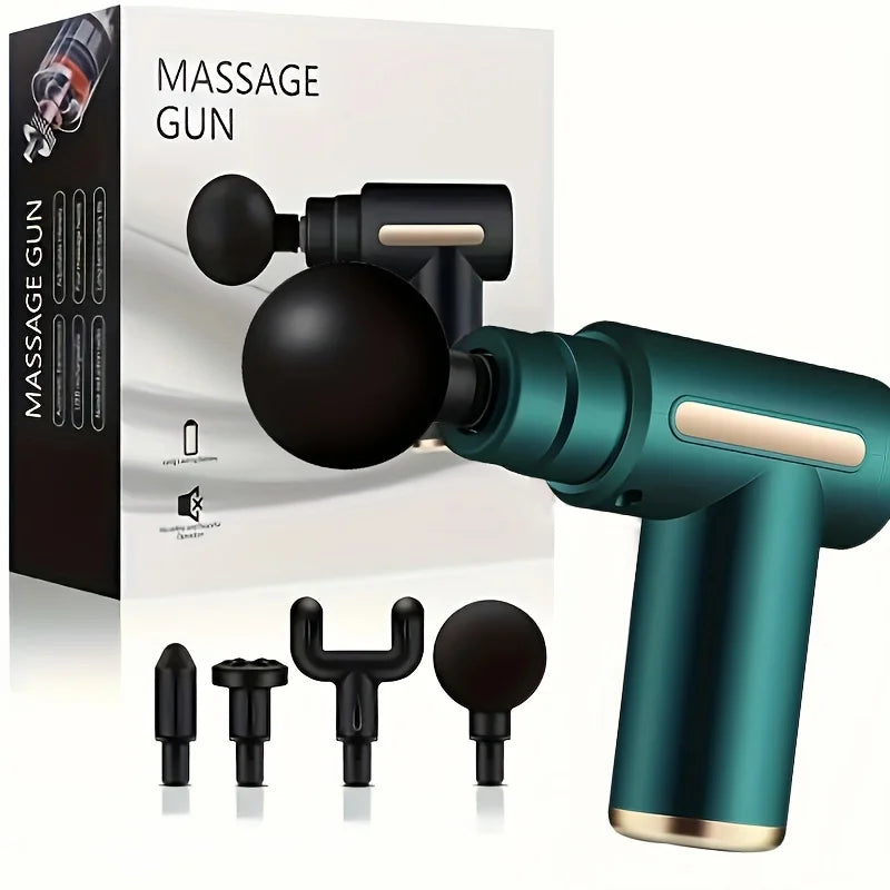 Fascial Gun Muscle Massage Gun Deep Tissue Muscle Handheld Percussion Massager For Body Back And Neck Leg Leedoar