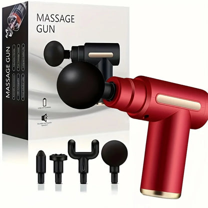 Fascial Gun Muscle Massage Gun Deep Tissue Muscle Handheld Percussion Massager For Body Back And Neck Leg Leedoar