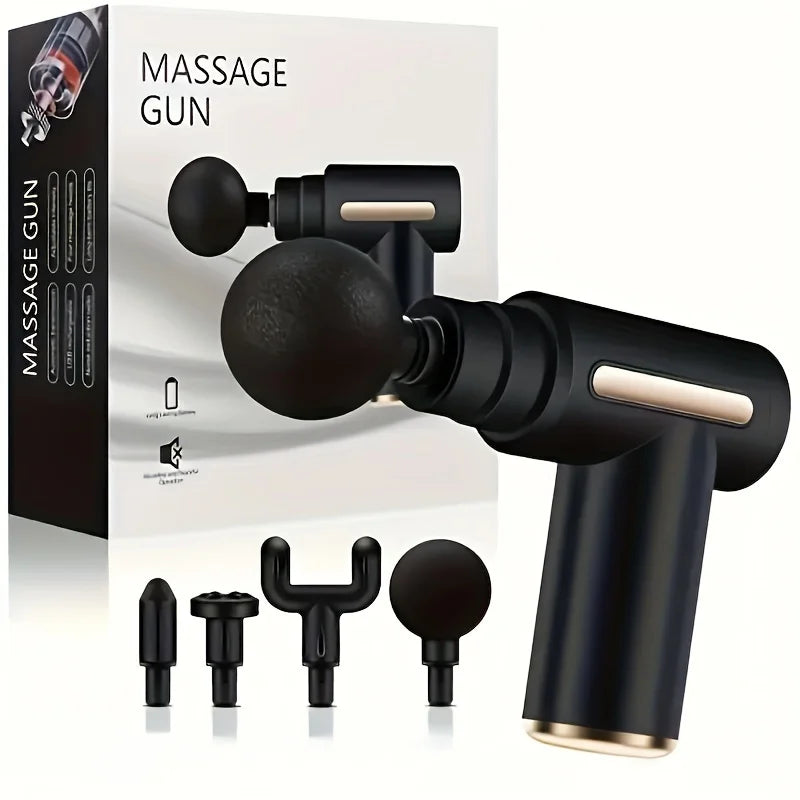 Fascial Gun Muscle Massage Gun Deep Tissue Muscle Handheld Percussion Massager For Body Back And Neck Leg Leedoar