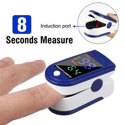 Finger Clip Oximeter Home Use Led Oximeter Home Use Meter Portable Visual Finger Clip Oximeter Saturation Mete Leedoar