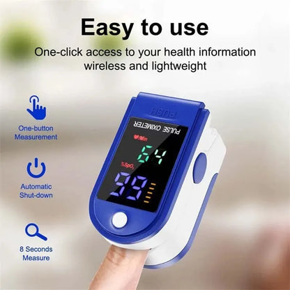 Finger Clip Oximeter Home Use Led Oximeter Home Use Meter Portable Visual Finger Clip Oximeter Saturation Mete Leedoar