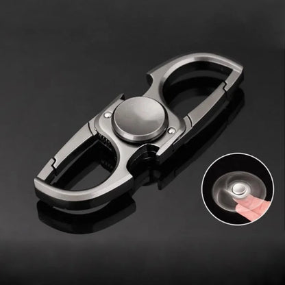 Finger Spinner Fidget Hand Spinner Anti-Anxiety Toy Relieves Stress Finger Spinner Ketchain Bottle Opener Fidget Toys Leedoar