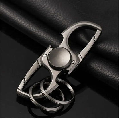 Finger Spinner Fidget Hand Spinner Anti-Anxiety Toy Relieves Stress Finger Spinner Ketchain Bottle Opener Fidget Toys Leedoar