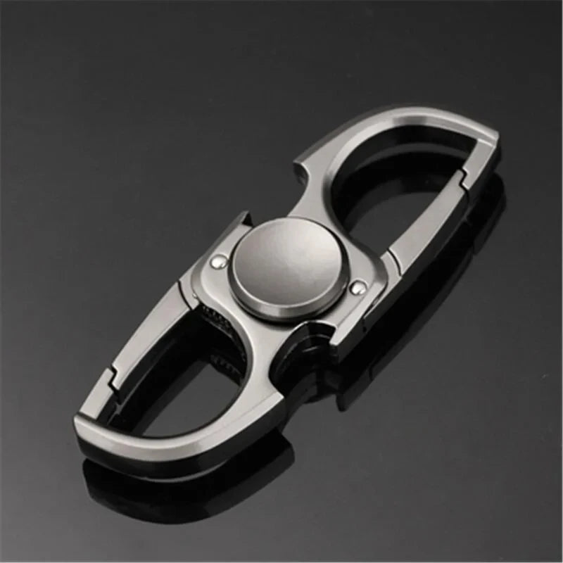 Finger Spinner Fidget Hand Spinner Anti-Anxiety Toy Relieves Stress Finger Spinner Ketchain Bottle Opener Fidget Toys Leedoar