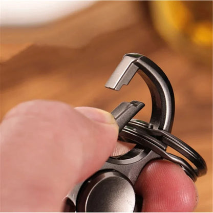 Finger Spinner Fidget Hand Spinner Anti-Anxiety Toy Relieves Stress Finger Spinner Ketchain Bottle Opener Fidget Toys Leedoar