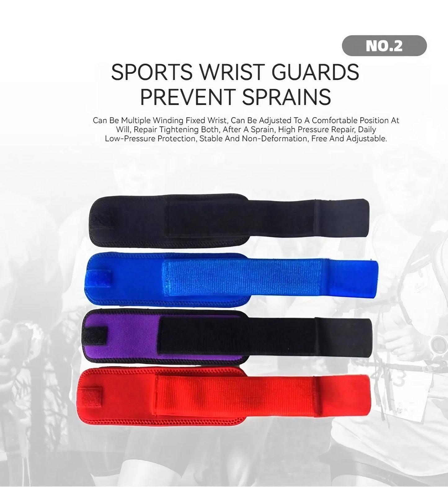 Fitness Strength Bandage Hand Wrist Straps Sports Wristbands Support Wrist STONEGO Gym Wraps Wrist Brace Leedoar