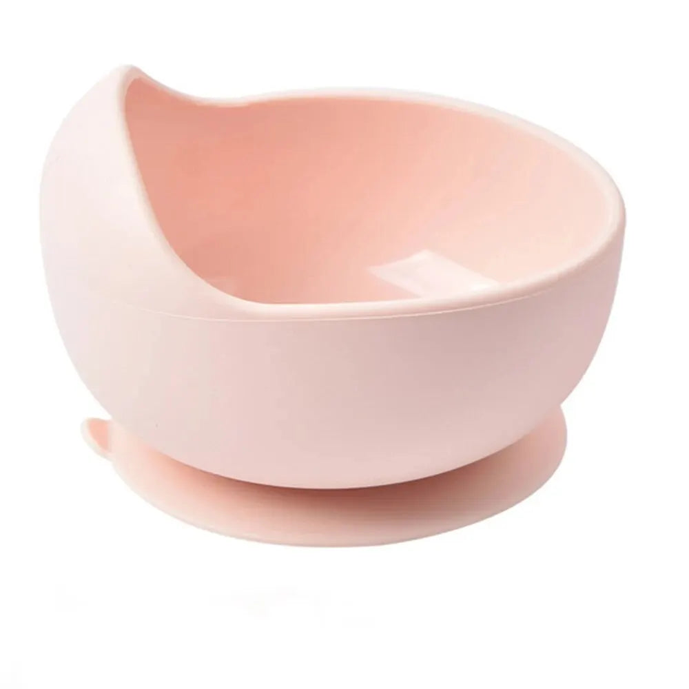 Food-grade Microwave Safe Heat Resistant Baby Feeding Bowl Durable Baby Suction Bowl Non-slip Durable Baby Silicone Bowl Leedoar