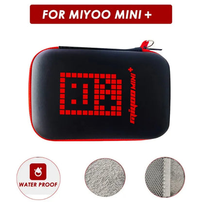 Funda protectora para Miyoo Mini Plus, adecuada para consola de juegos portátil Retro Miyoo, bolsa de almacenamiento portátil a prueba de polvo y anticaída 