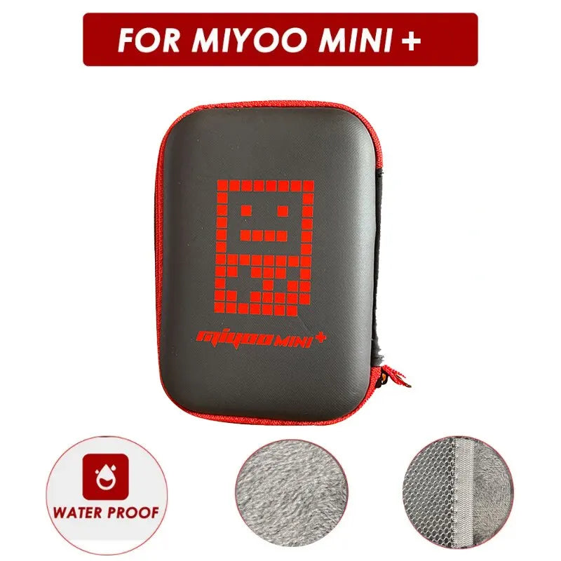 Funda protectora para Miyoo Mini Plus, adecuada para consola de juegos portátil Retro Miyoo, bolsa de almacenamiento portátil a prueba de polvo y anticaída 