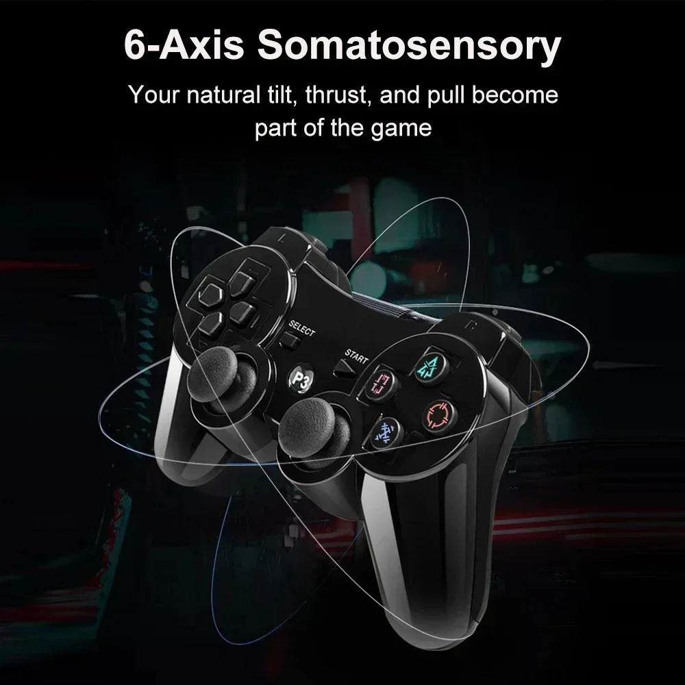 For SONY PS3 Controller Support Bluetooth Wireless Gamepad for Play Station 3 Joystick Console for PS3 Controle For PC Leedoar