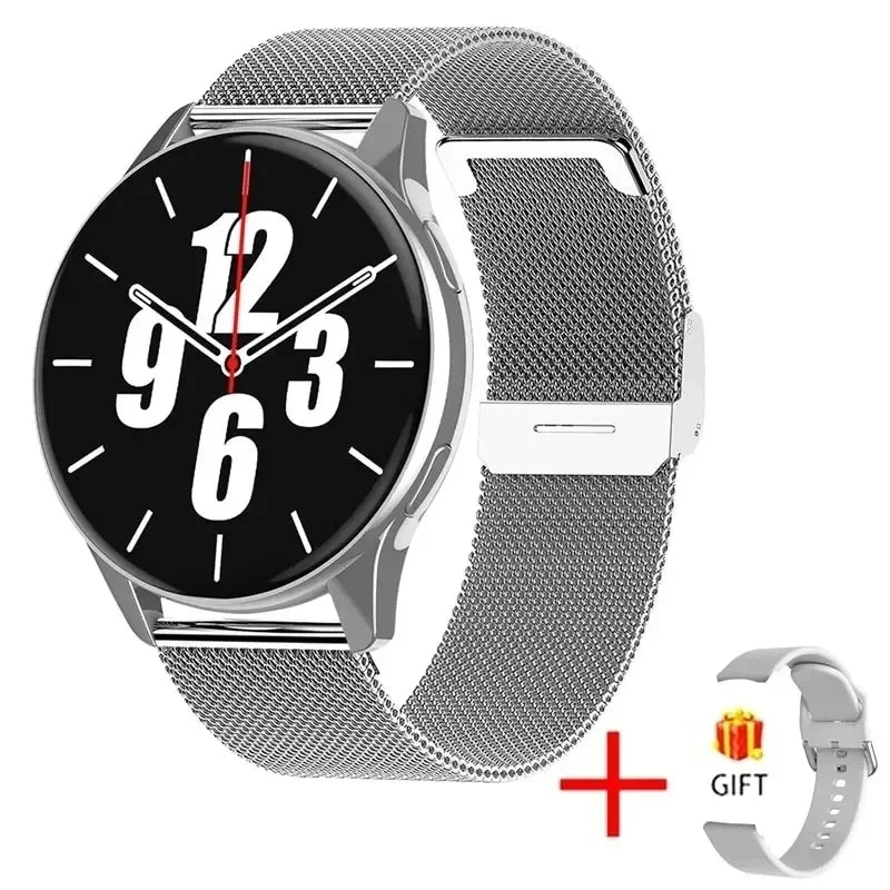 For Xiaomi Fashion New Smart Watch Men HD Bluetooth Call Heart Rate Monitoring Watch Women Sports Fitness Waterproof Smartwatch Leedoar