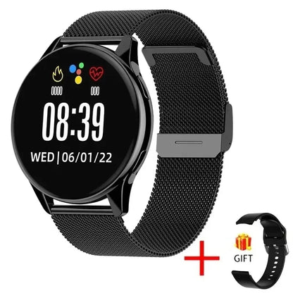 For Xiaomi Fashion New Smart Watch Men HD Bluetooth Call Heart Rate Monitoring Watch Women Sports Fitness Waterproof Smartwatch Leedoar