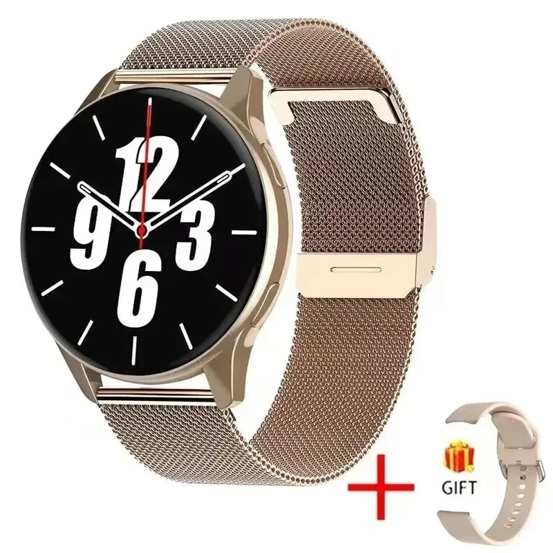 For Xiaomi Fashion New Smart Watch Men HD Bluetooth Call Heart Rate Monitoring Watch Women Sports Fitness Waterproof Smartwatch Leedoar