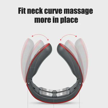 Four Head Intelligent Neck Massager Relieves Pain, Relaxes Cervical Muscles, And Provides Electric Neck Protection Leedoar