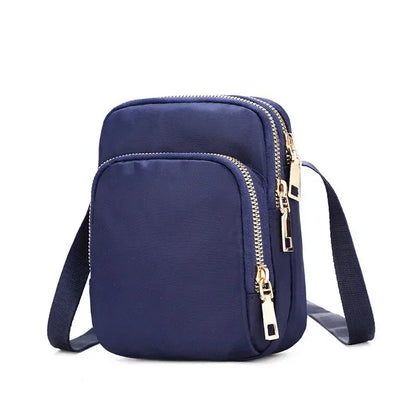 From tasche strengthened Ummungetasche Cross body Rei ß verschluss Handy Lady published Multifunction shand tasche handheld cash ladies Leedoar