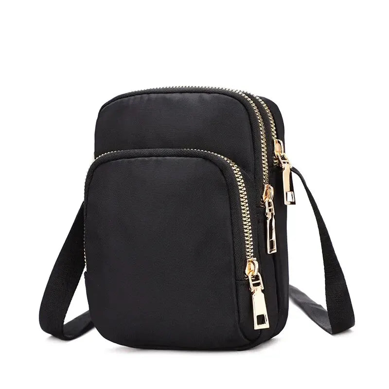 From tasche strengthened Ummungetasche Cross body Rei ß verschluss Handy Lady published Multifunction shand tasche handheld cash ladies Leedoar