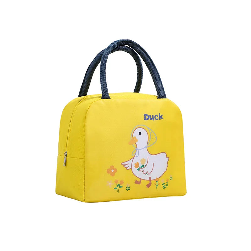 Fresh Cooler Bags insulated lunch bag For Women Kids Waterproof Thermal bag Portable Lunch Box Ice Pack Pouch Food Picnic Bags Leedoar