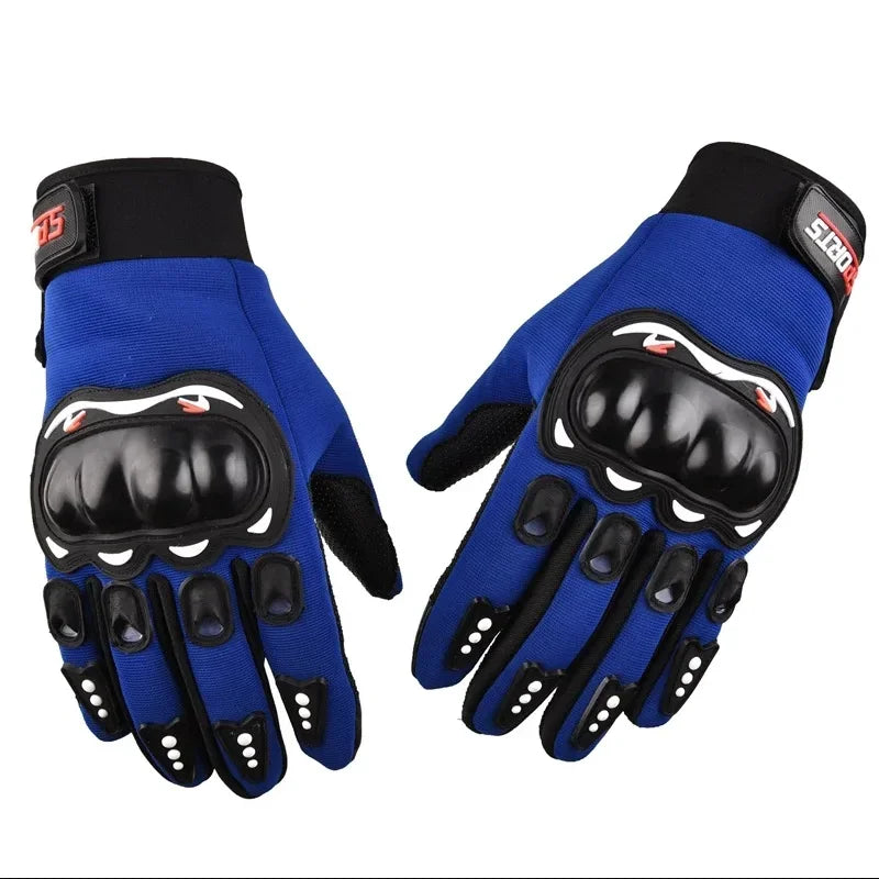 Full-finger Motorcycle Gloves Men Touch Screen Outdoor Off-road Sports Cycling Protection Anti-fall Motorcycle Finger Gloves Leedoar