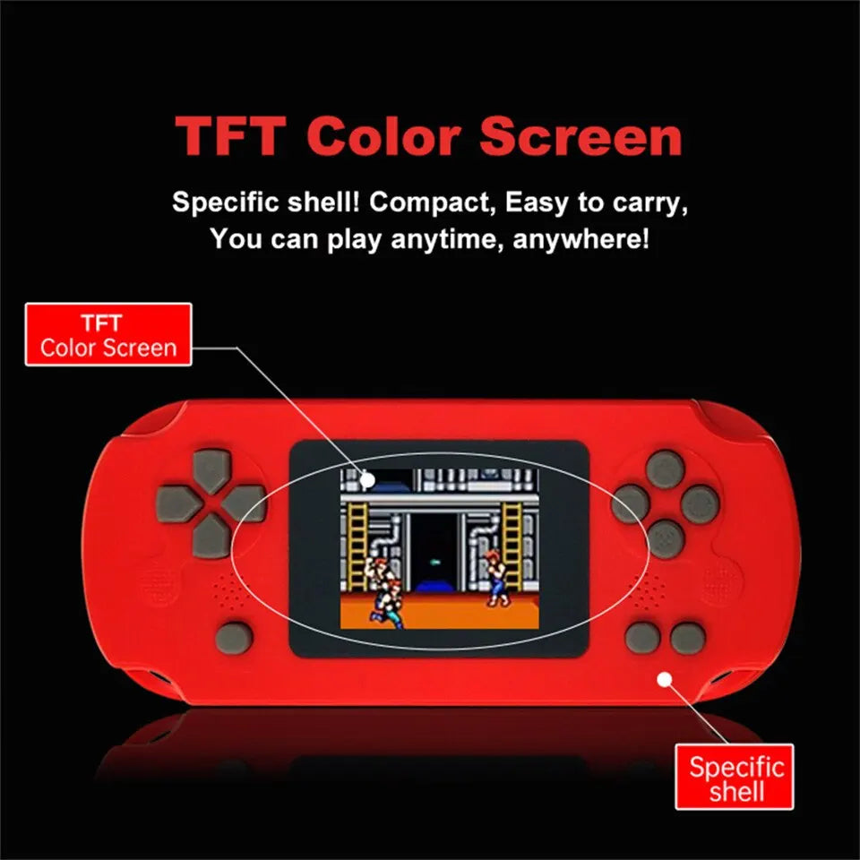 GAMINJA GC31 Retro Portable Mini Handheld Video Game Console TFT Color Screen Kids Game Player Built in 8Bit Games Leedoar