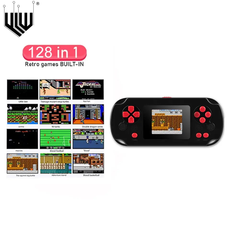 GAMINJA GC31 Retro Portable Mini Handheld Video Game Console TFT Color Screen Kids Game Player Built in 8Bit Games Leedoar