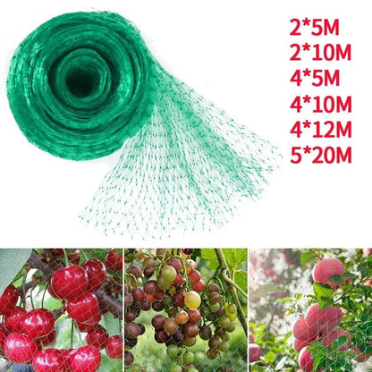 Garden Netting Green Woven Mesh Protect Plants Fruits Flowers Trees Stretch Fencing Durable Net Stops Birds Deer Animals Leedoar