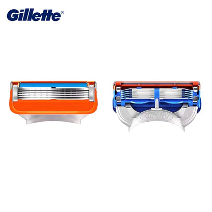 Gillette Fusion 5 Razor Blade Safe Manual Shaving Razor Heads for Men Face Hair Removal Replacement Razor Blade Refills Original