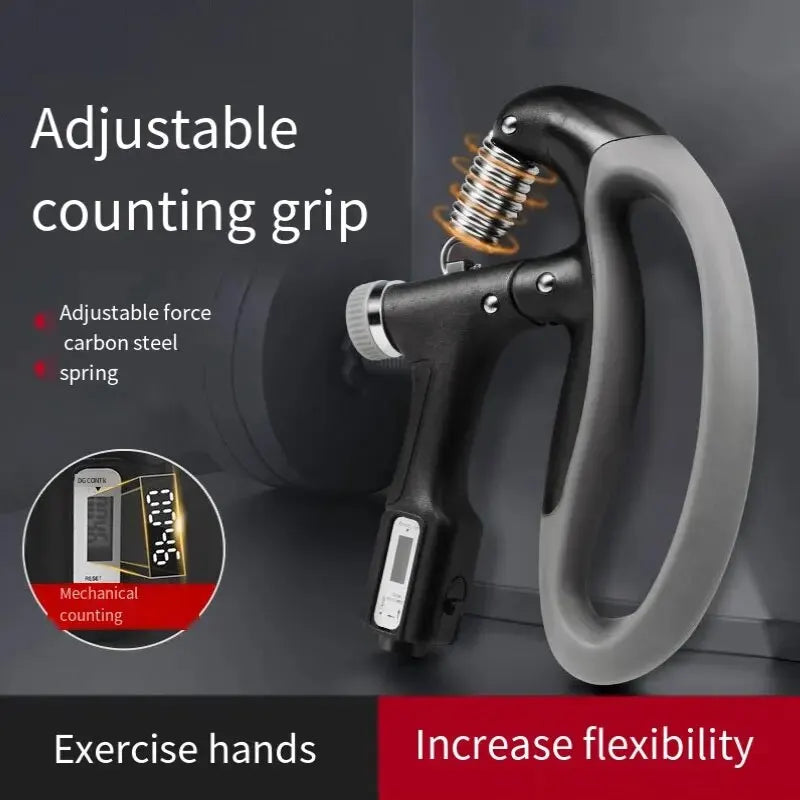 Grip Strength Device Male Professional Hand Training Adjustable 100kg Arm Strength Device Strength Training Device Female Leedoar