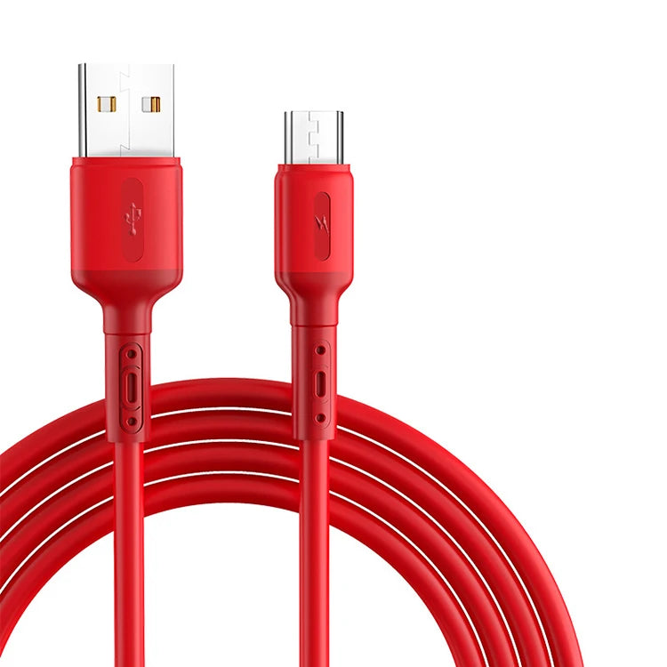 Cabo USB Tipo C de 1M 2M para Samsung S10 Plus Xiaomi mi9 Celular Carregamento Rápido USB C Tipo C Carregador Micro Cabos USB 