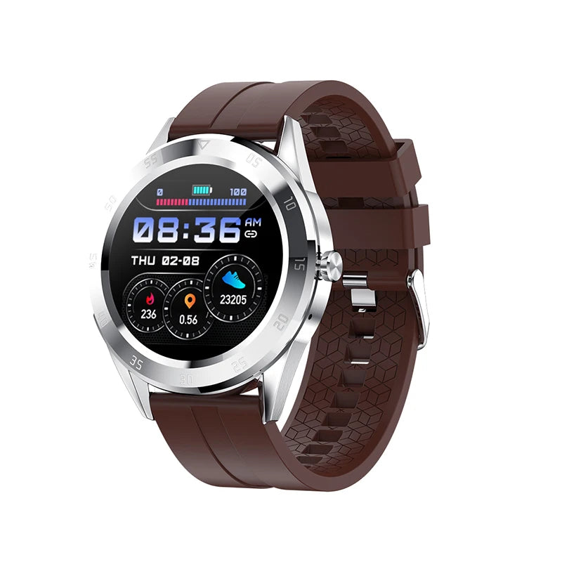 Y10 Smart Watch Men HD Touch Screen Bluetooth Calls Heart Rate Blood Pressure Monitor Multi Sports Waterproof Outdoor Smartwatch Leedoar