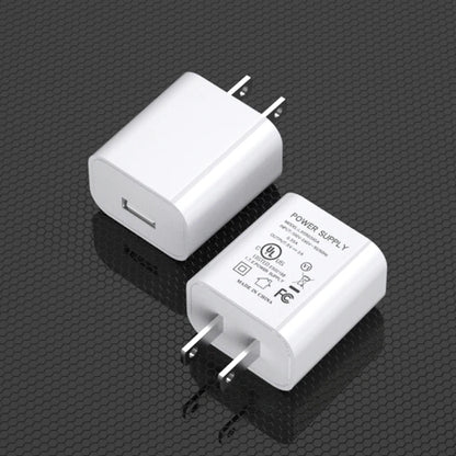 Adaptador de enchufe estadounidense de 5 V y 2 A, carga de pared USB para Samsung, iPhone, Xiaomi, teléfono móvil, carga para Android, iPad, alimentación de CA universal para viajes 