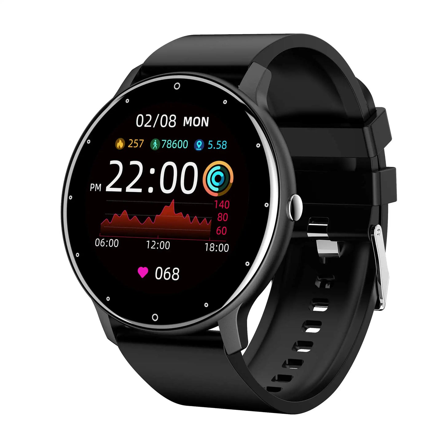 ZL02 IWO Smart Watch Men Women Fitness Tracker Weather Display Waterproof Sport Bluetooth Call Smartwatch 2022 Birthday Gift Leedoar